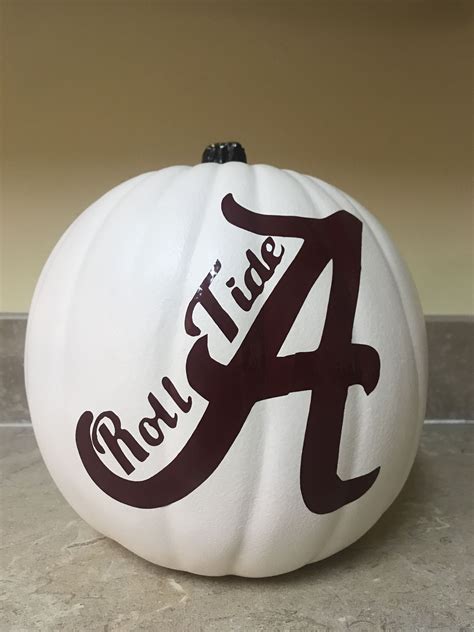 Alabama Pumpkin | Roll tide, Pumpkin, Rolls