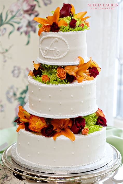 Wedding Cake Flowers, Carithers Florist Atlanta