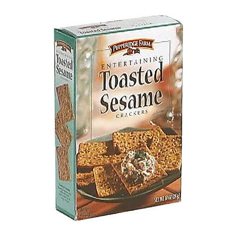 Pepperidge Farm Entertaining Crackers, Toasted Sesame | Shop | Foodtown