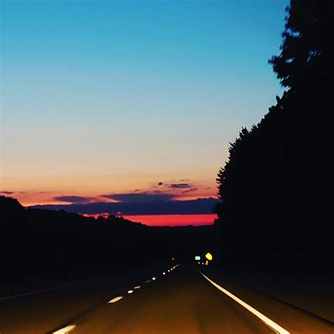 A sunset while driving home : r/natureporn