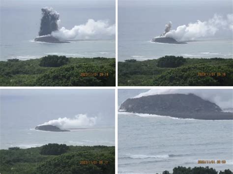 New Island Emerges Off Japan After Powerful Underwater Volcano Eruption ...