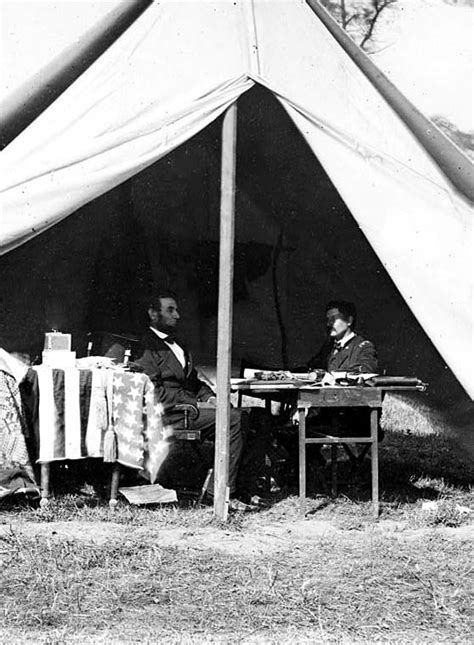 Abraham Lincoln and George McClellan