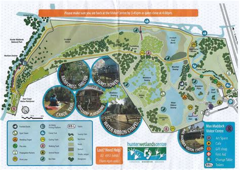 Hunter Valley Zoo Map