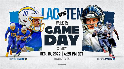 Tennessee Titans vs. Los Angeles Chargers: Time, how to stream, more