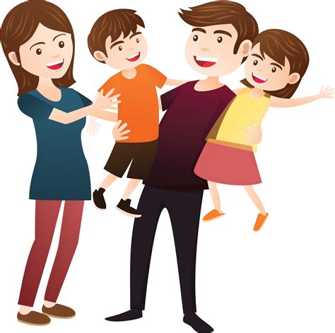 Download Family - Transparent Happy Family Clipart - Png Download (#3740078) - PinClipart