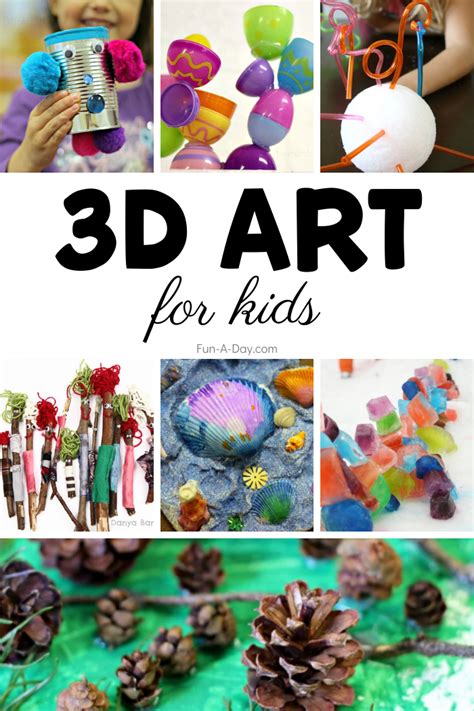 Creative 3D Art for Kids - Fun-A-Day!