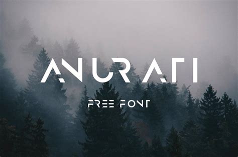 Anurati Free Futuristic Font Featured on The Designest