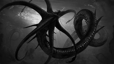 [Spoilers] Concept art for gargantuan leviathan in the lost river. Not mine but credit for this ...