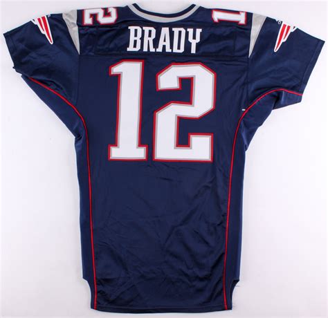 Tom Brady 2001 Game-Used Patriots Home Jersey (Mears LOA) | Pristine ...