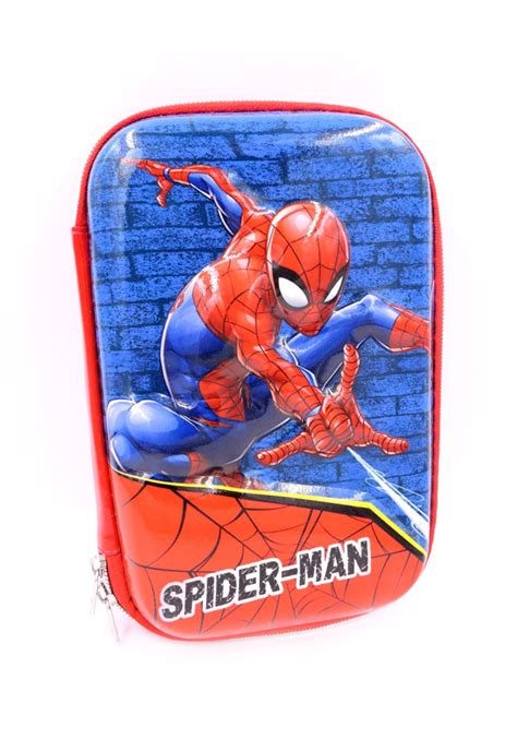 3D Spider Man Pencil Box For Boys|Stationery Organizer|SALE