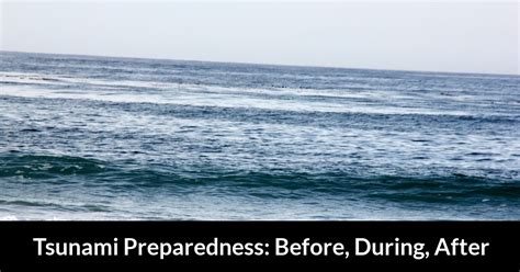 Tsunami Preparedness: Before, During, After - Skagit Health Connection