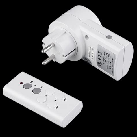 Outdoor Remote Control Outlet Wireless Light Switch Socket Plug ...