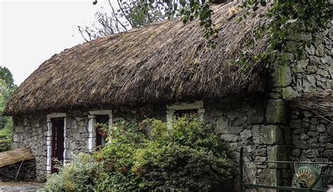 In olden times the thatched house were very popular, they provided homes of comfort and beauty ...