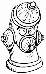 Fire Hydrant Coloring Page Pages sketch template
