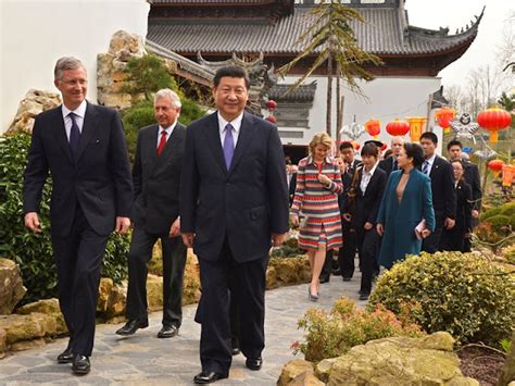 State Visit from China to Belgium - Day 1