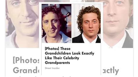 Jeremy Allen White and Gene Wilder Are Related? | Snopes.com