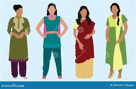 East Indian Women Royalty Free Stock Images - Image: 32957479