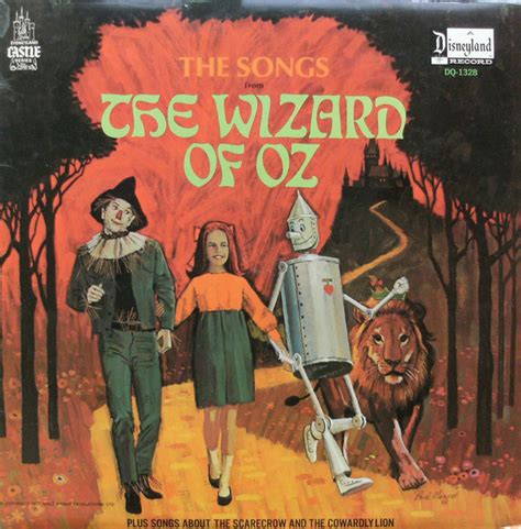 Unknown Artist – The Songs From The Wizard Of Oz (Plus Songs About The Scarecrow And The ...