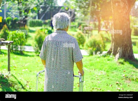 Old Lady Walking Frame High Resolution Stock Photography and Images - Alamy