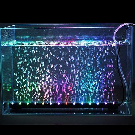 Amazon.com : ProDeals RGB 16 Colors Changing LED Light Air Curtain Batten for Fish Tank and ...