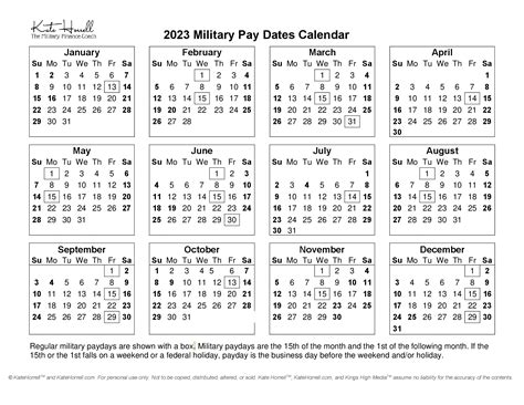 Usaa Pay Calendar - Printable Template Calendar