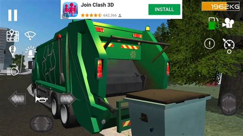 Trash Truck Simulator gameplay HD Android game - YouTube