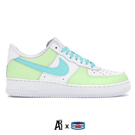 "Pastel" Nike Air Force 1 Low Shoes – Stadium Custom Kicks