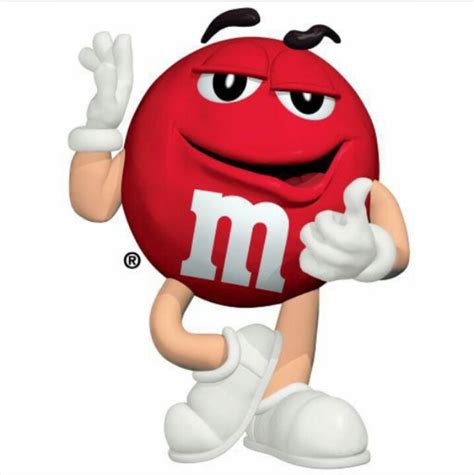 Red M & M | M&m characters, Candy art, Candyland decorations