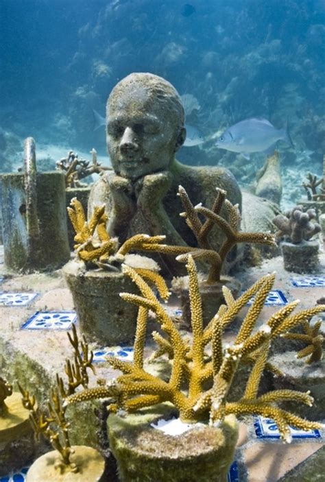 PHOTOS: Dive into this UNDERWATER museum - Rediff.com News