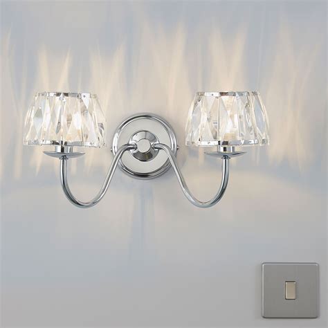 Waldor Chrome Effect Single Wall Light | Departments | DIY at B&Q | Wall lights, Wall lights diy ...