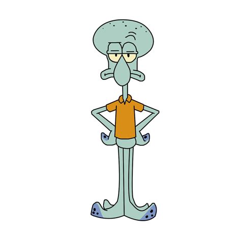 How to Draw Squidward from SpongeBob SquarePants | Spongebob drawings ...