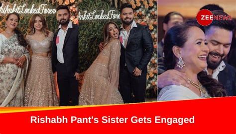 Rishabh Pant Celebrates Sister's Engagement with Heartfelt Message and ...