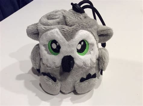 Owlbear dice bag – Silver Seams