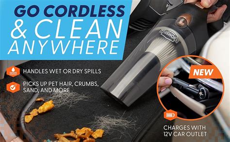 Amazon.com - ThisWorx Cordless Car Vacuum - Portable, Mini Handheld Vacuum w/Rechargeable ...