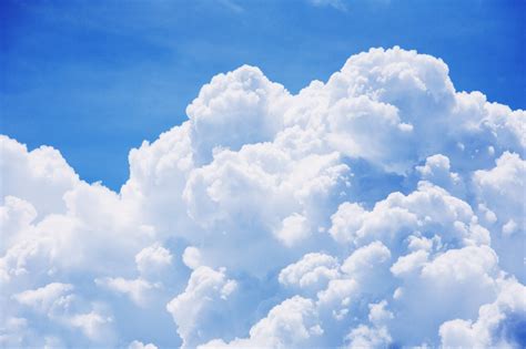 Free photo: Large Puffy Clouds - Abstract, Landscape, View - Free Download - Jooinn