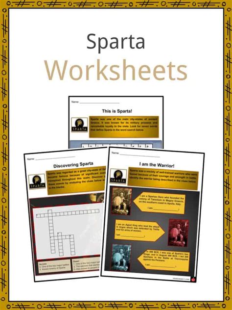 Sparta Facts, Worksheets, Importance, History & Events For Kids