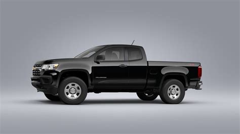 2021 Chevrolet Colorado Extended Cab Long Box 4-Wheel Drive WT in Black at Salvadore Chevrolet ...