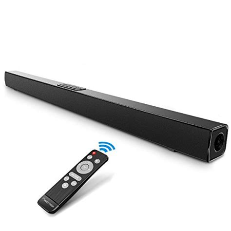 TV Sound Bar,FULOXTECH Soundbar For TV 36.5-Inch 32W 2.0 Channel Wireless & Wired Bluetooth ...