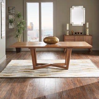 Shop for Connie Mid-Century Extending Wood Dining Table by iNSPIRE Q Modern - Walnut. Get free ...