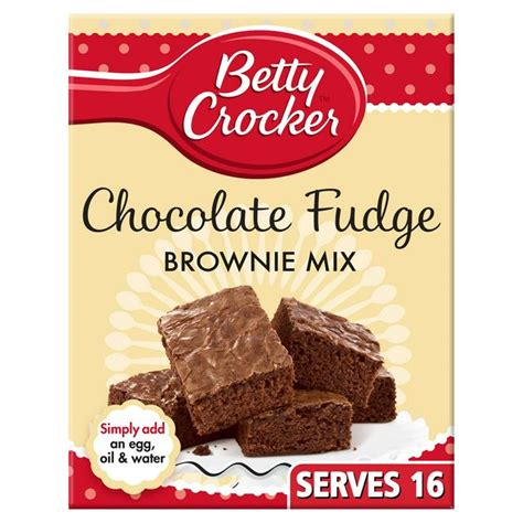 Betty Crocker Chocolate Fudge Brownie Mix 415G - Compare Prices & Buy Online!