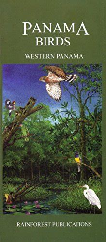 Western Panama Bird Guide (Laminated Foldout Pocket Field Guide) (English and Spanish Edition ...