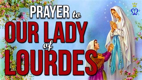 🕊️ Sanctuary of Hope: A Prayer to Our Lady of Lourdes - YouTube