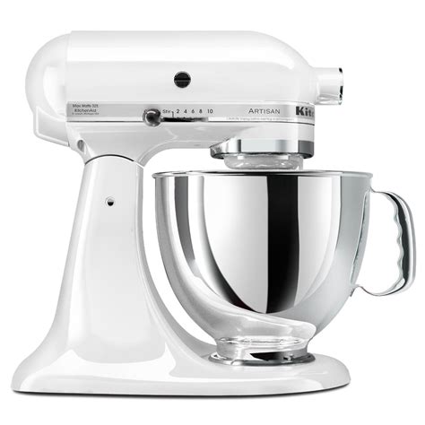 LittleKitchenShop: KitchenAid Stand Mixer Artisan Series 5-Quart In Black, Silver, Gray & White