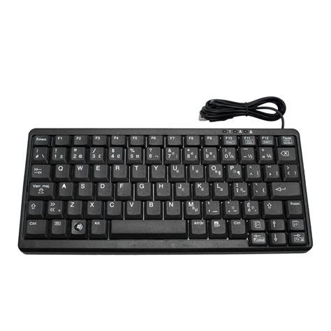 Black mini keyboard NoteBook French Canadian 83CFUB