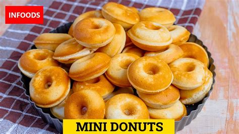 Mini Donuts Recipe using a Donut Maker | How to Make Mini Donuts ...