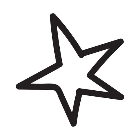 Premium Vector | Hand drawn stars doodle star vector illustrations