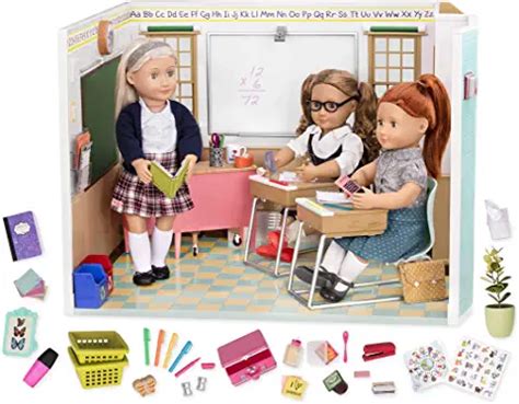 Amazon.com : my life doll school set | Muñecas de bebés, Accesorios ...