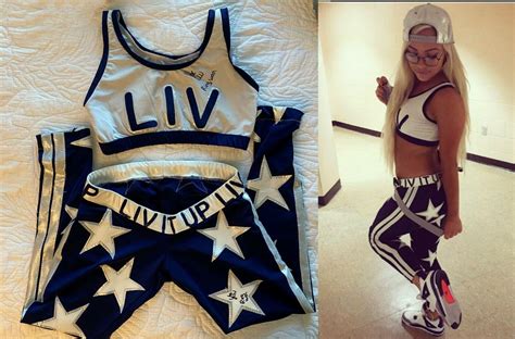 Liv Morgan WWE NXT 2X Signed/Autographed Authentic "LIV IT UP" Ring ...