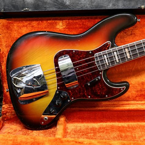 1970 Fender Jazz Bass, Sunburst – Andy Baxter Bass & Guitars