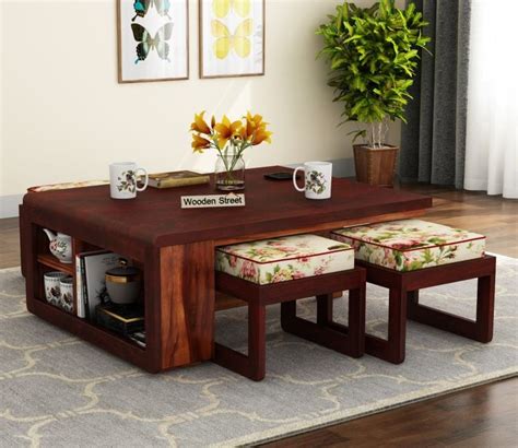 Wooden Sofa Table Design | Baci Living Room